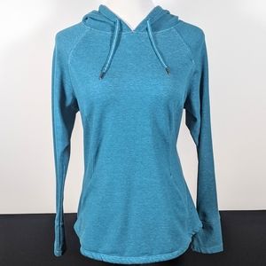 •Teal Athletic Works Pullover Hoodie